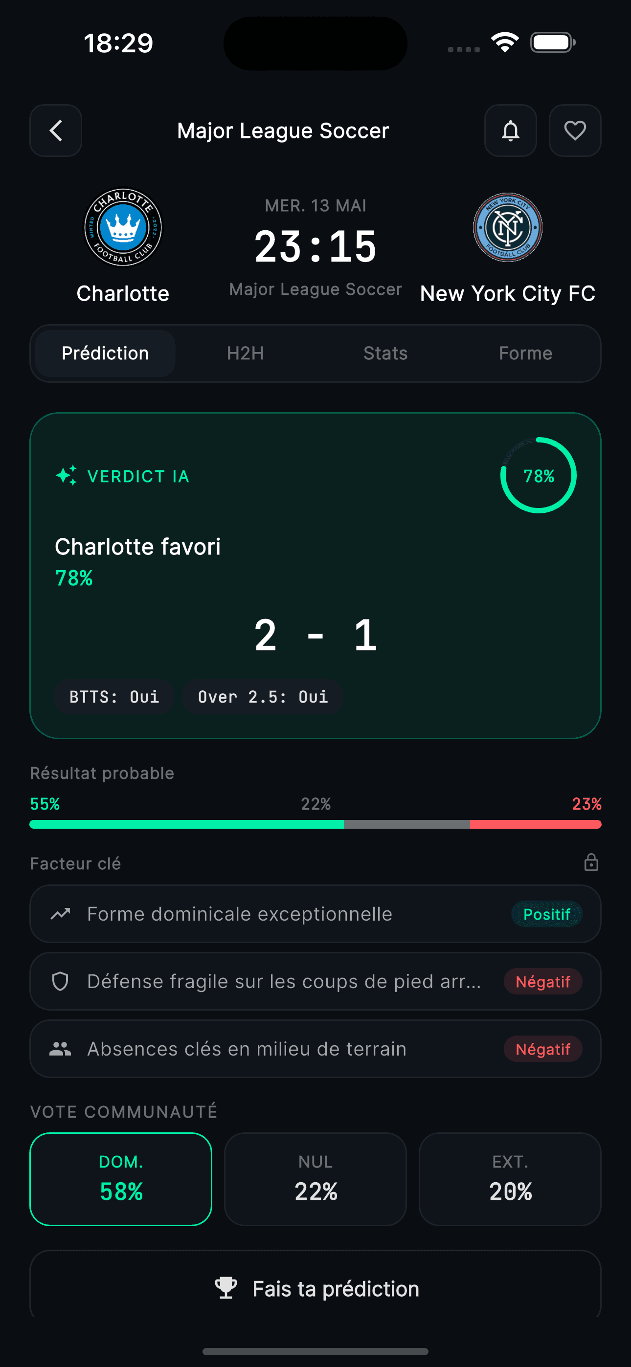MatchMind - Match detail